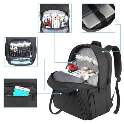 Matein Nurse Backpack black