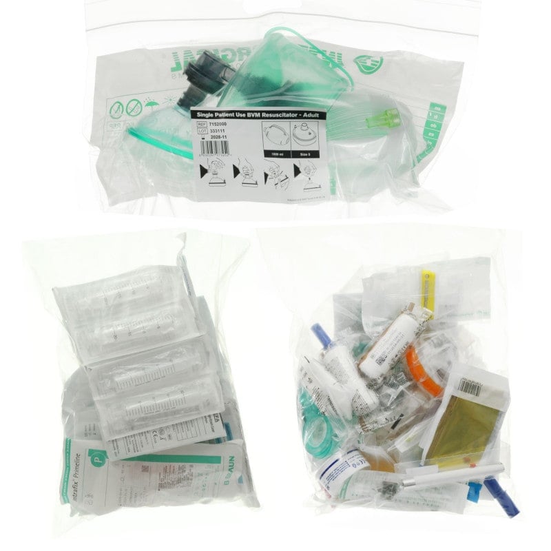 Emergency Case Refill for Adults A - B + O2 2 L