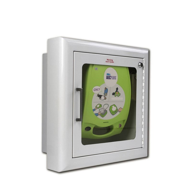 AED Plus Semi-Recessed Wall Cabinet