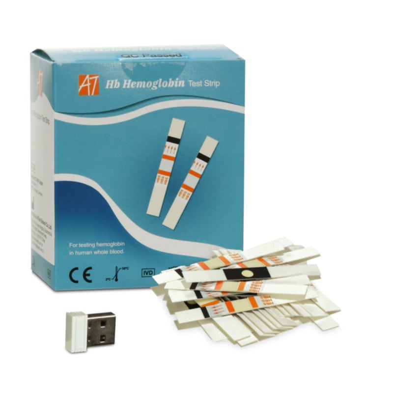 Haemoglobin Test Strips