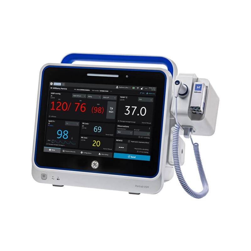 Portrait VSM Vital Signs Monitor With Thermometer