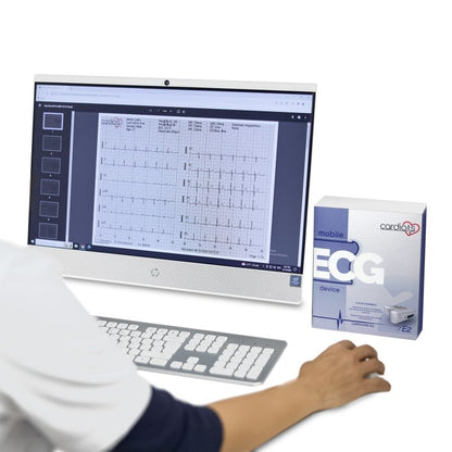 CardioNS E2 with snap-button cable | with tablet