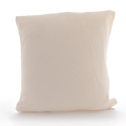 Pillow Case with Zipper white