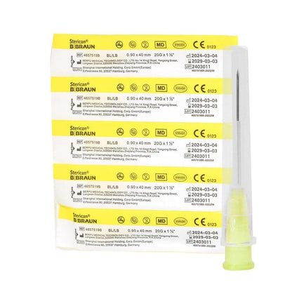 Disposable Sterican Cannulas 24G, 0.55 x 25 mm, violet