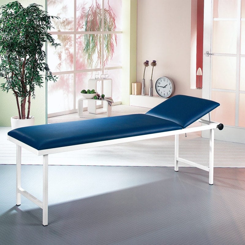 AGA Exam Table chrome plated steel | violet