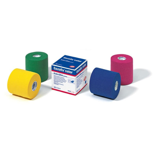 Gazofix color Conforming Bandage 6cm (6 pcs) | blue