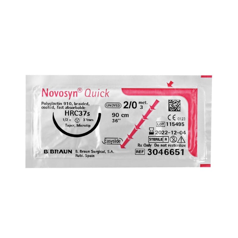 Novosyn® Quick USP5-0 EP1 70cm DS16