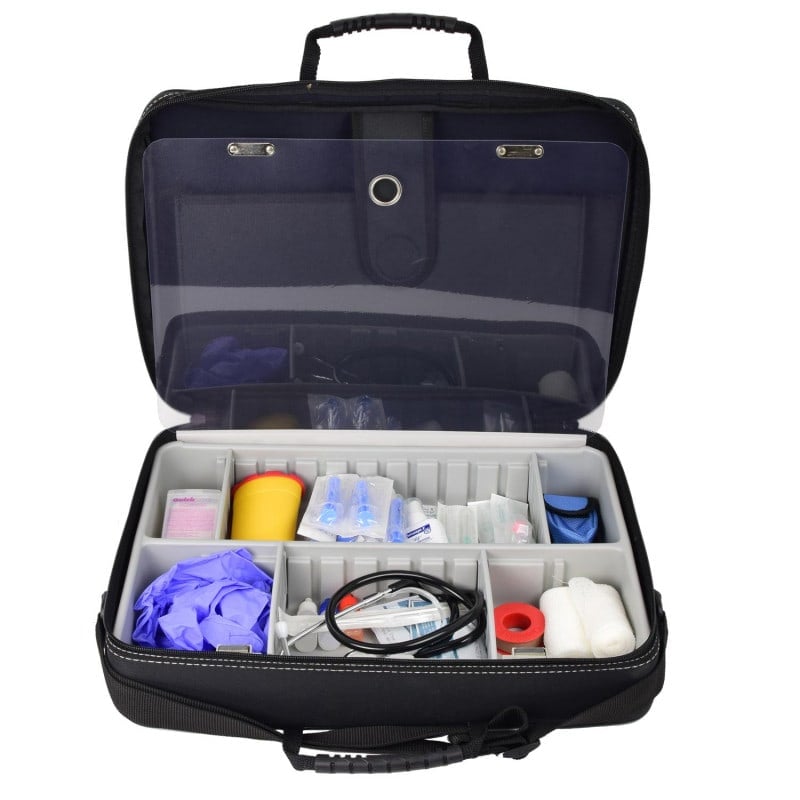 Doctor's Case, 46x12x33 cm black