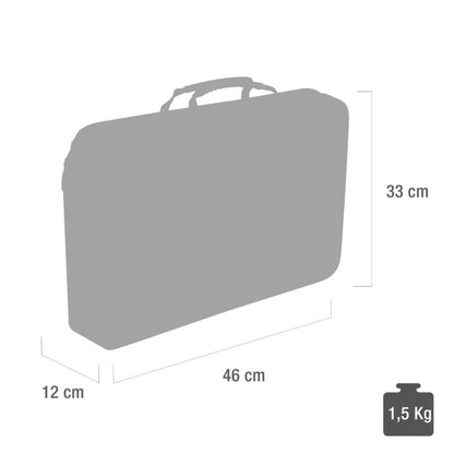 Doctor's Case, 46x12x33 cm black