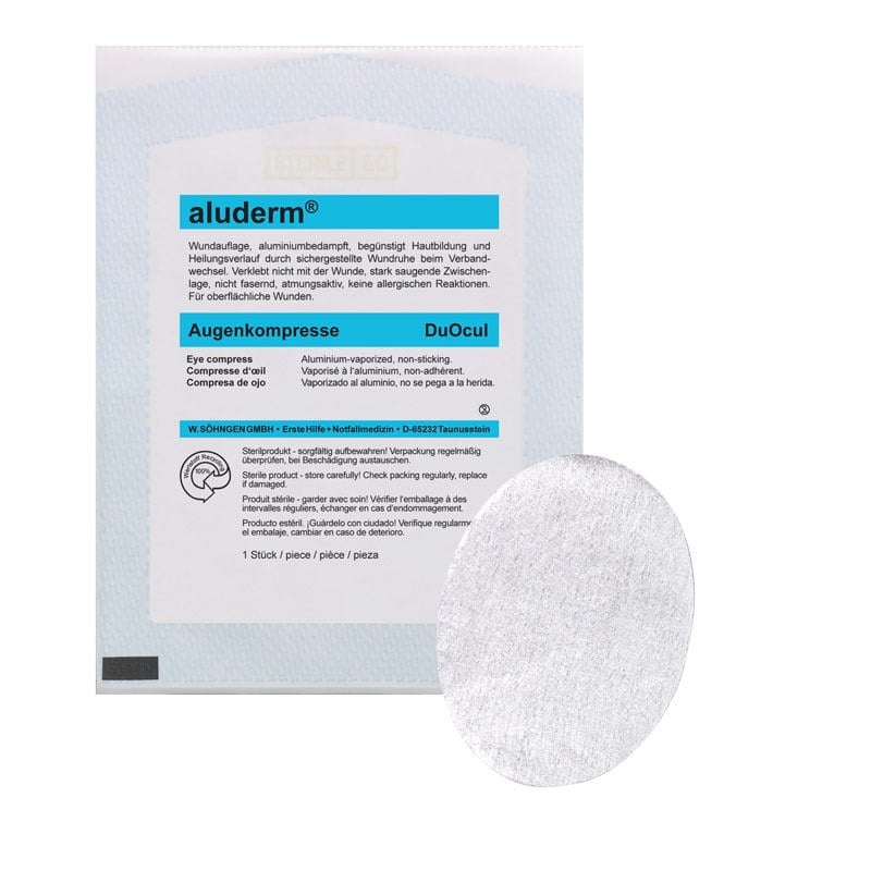 Aluderm DuOcul Eye Compress
