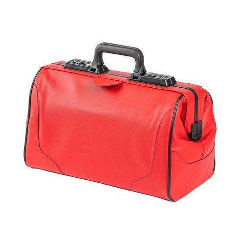 Dürasol Rusticana Cross Doctor's Bag red | 2 front pockets
