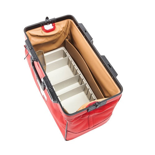 Dürasol Rusticana Cross Doctor's Bag red | 2 front pockets