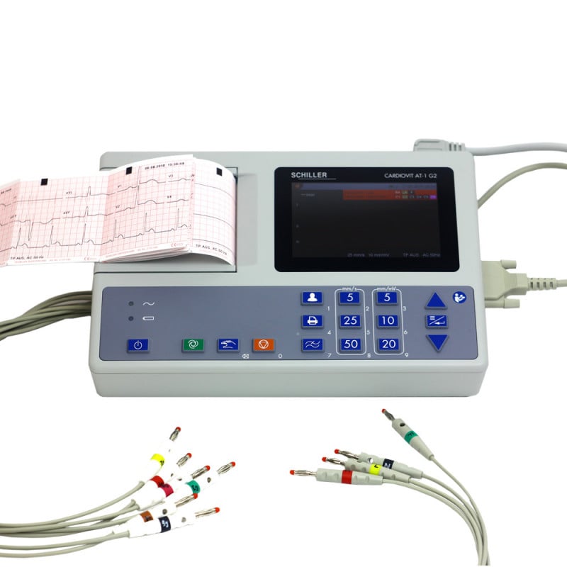 Schiller Cardiovit AT-1 G2 ECG Machine without Interpretation