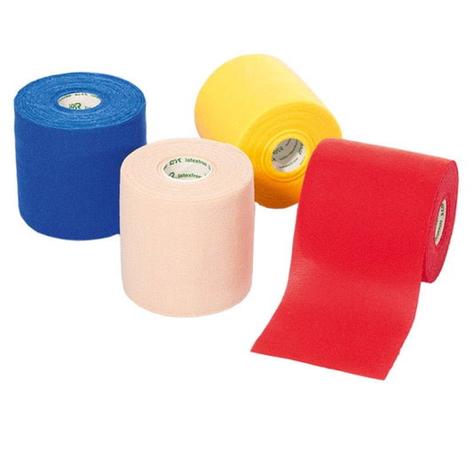 Haftelast latex-free Cohesive Bandage yellow | 6cm