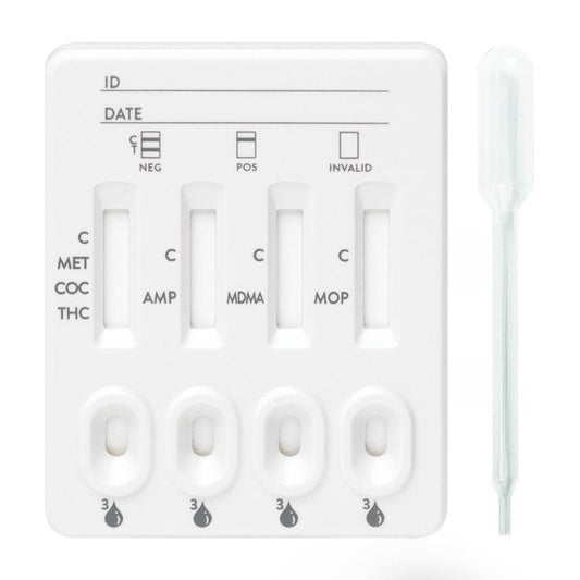 SureStep™ Urine Drug Test Cassette (6) AMP300-COC300-MDMA500-MET300-MOP300-THC50