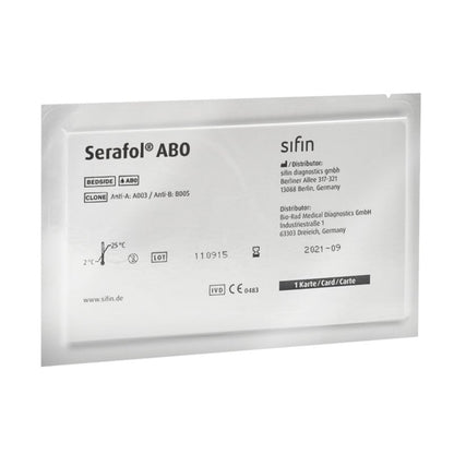 Serafol AB0 Bedside Cards 50 Kits