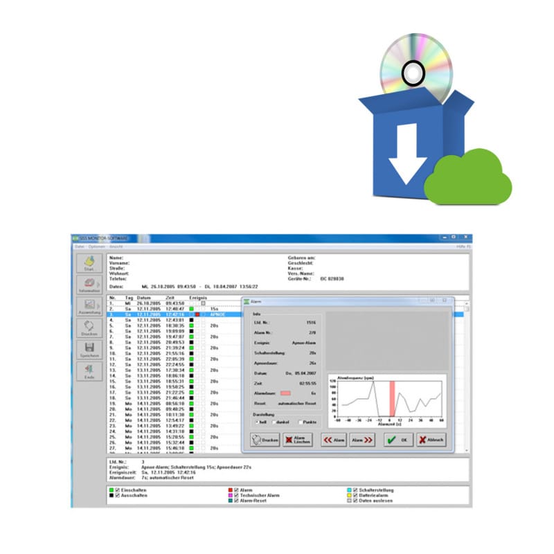 PC Software for the SISS Babycontrol
