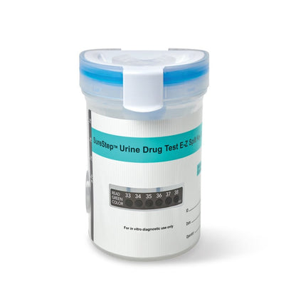 SureStep™ Urine Drug Test E-Z Split Key Cup (10)