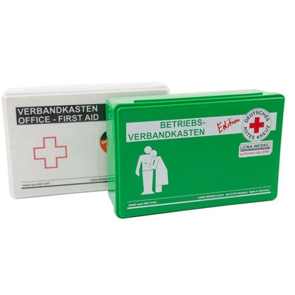 Workplace First Aid Kit in accordance with DIN 13157 green