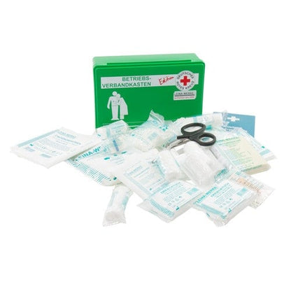 Workplace First Aid Kit in accordance with DIN 13157 green